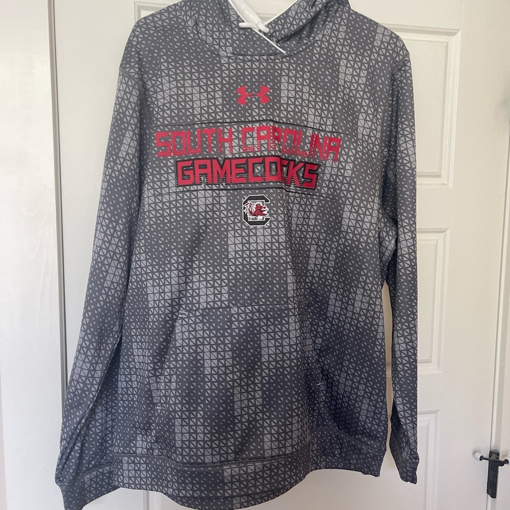 Under Armour Gray South Carolina Gamecocks Hoodie